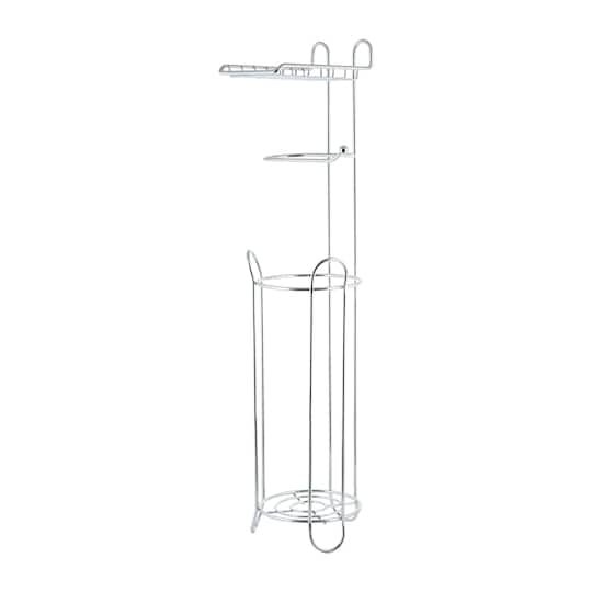 Bath Bliss Royal Toilet Paper Holder and Dispenser in Chrome